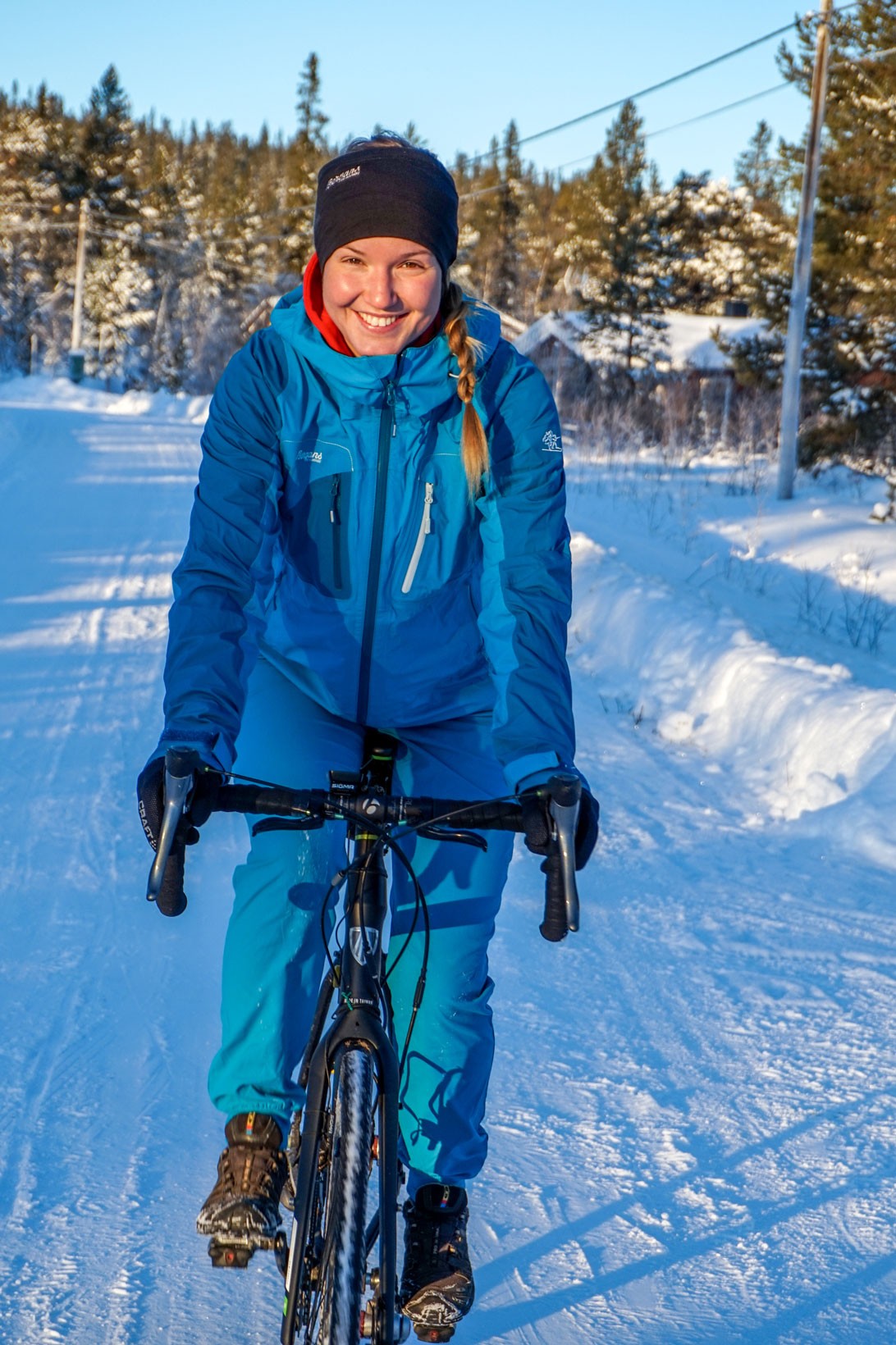 Långfärdscyklisten Fredrika Ek ser fram emot 1000 dagar i cykelsadeln. 