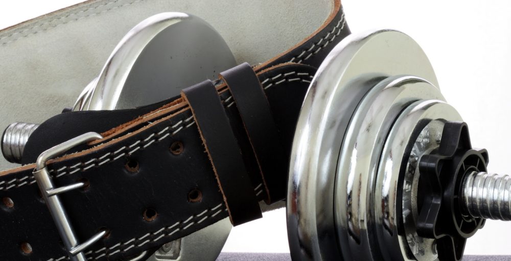 dumbbell weight and weight belt