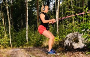 Gummiband träning - Karin Axelsson